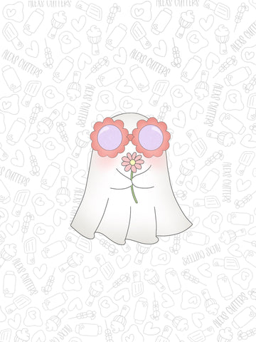 Flower Glasses Daisy Ghost