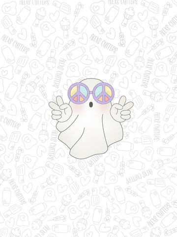 Peace Glasses Hippie Ghost 2022