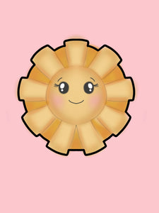 Cute Sun Cookie Cutter, Summer Cutter