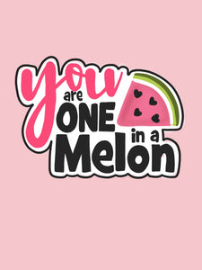 You Are One In A Melon Cookie Cutter, Summer Cutter, Watermelon Cutter