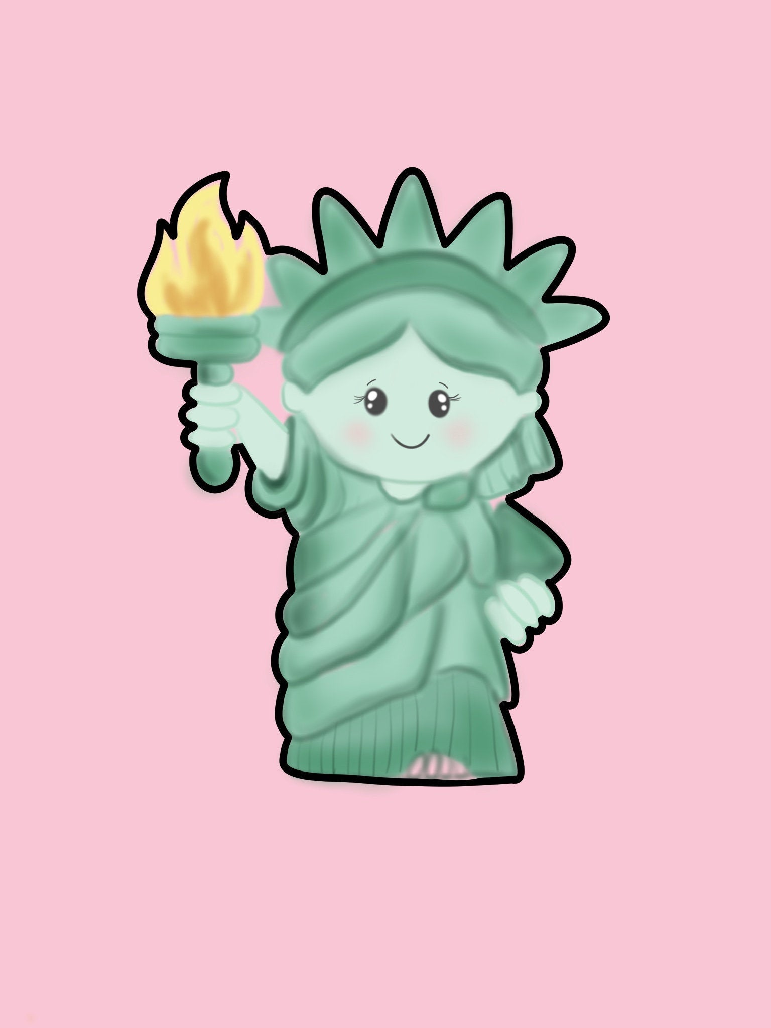 Lady Liberty Cookie Cutter