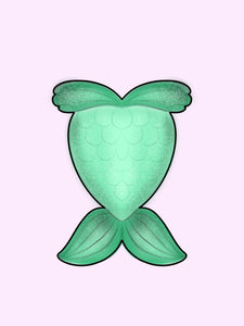 Natalie Mermaid Tail Cookie Cutter