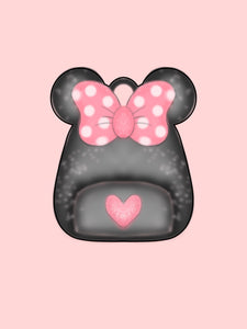 Chubby Mouse Backpack Cookie Cutter