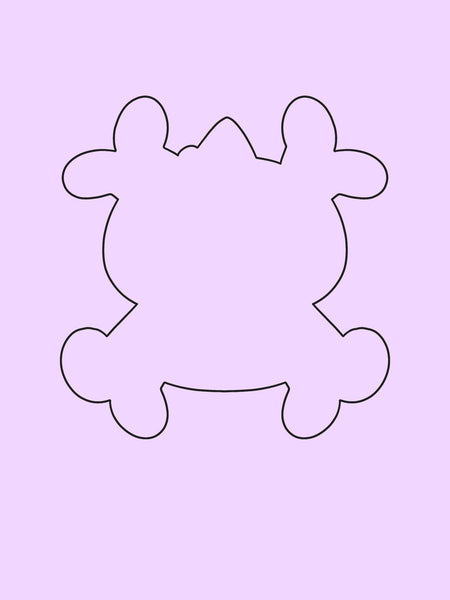 Girly Skull With Bones Cookie Cutter