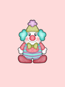 Candy Clown Cookie Cutter