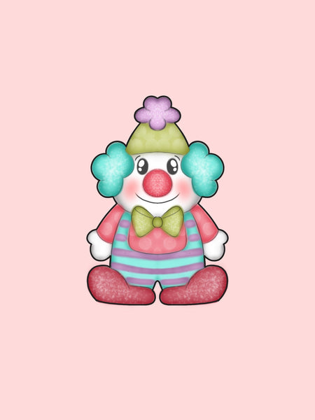 Candy Clown Cookie Cutter