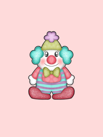 Candy Clown Cookie Cutter