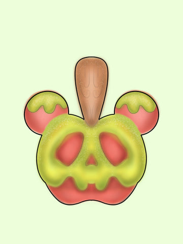 Mouse Candy Apple Cookie Cutter
