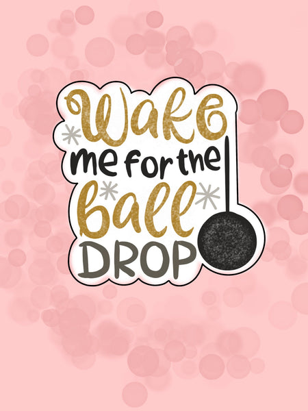 Ball Drop Plaque Cookie Cutter