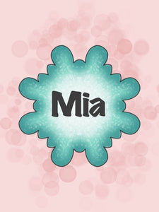 Mia Plaque Cookie Cutter