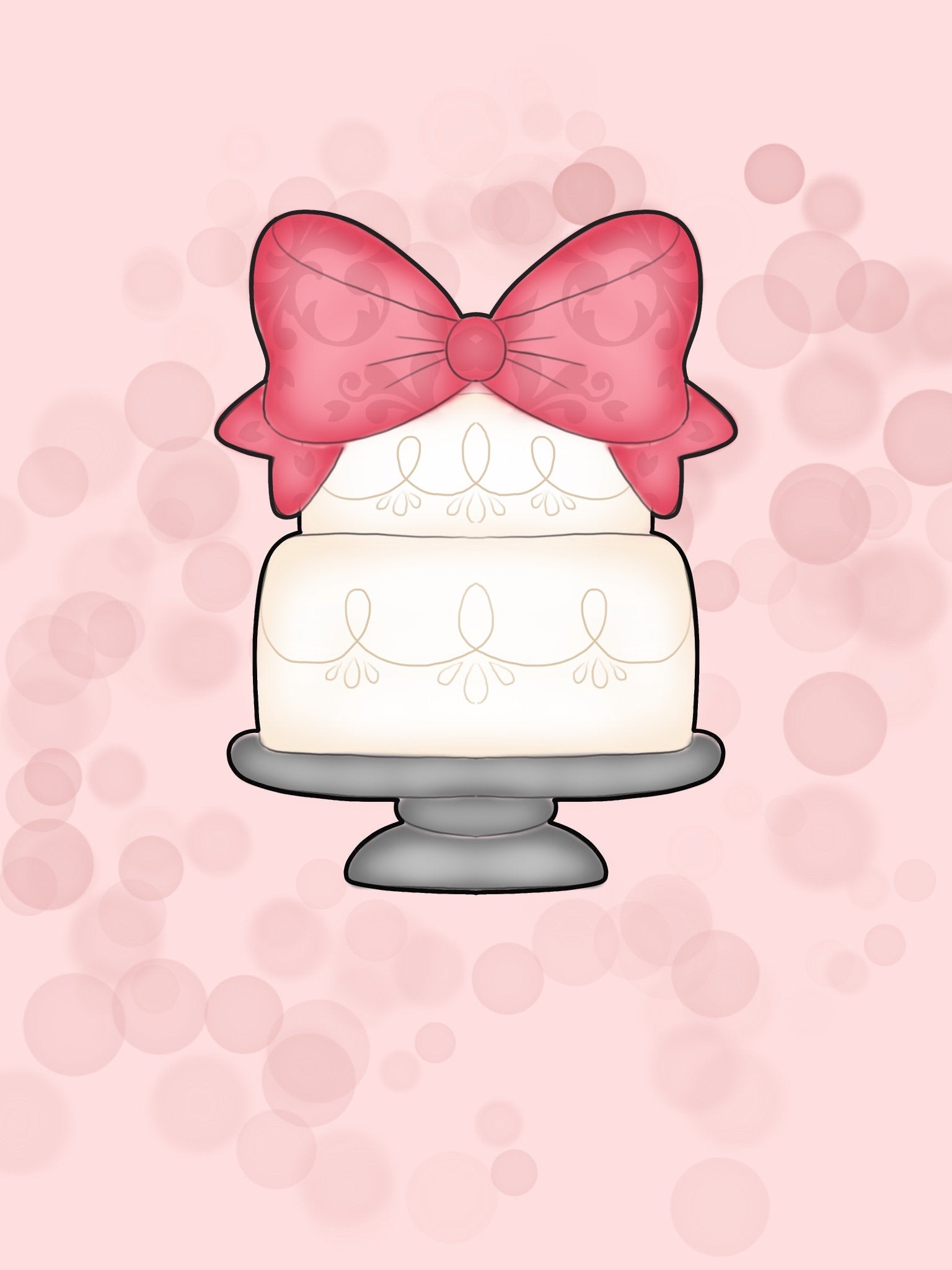 Wedding Cake Cookie Cutter – Layer Cake Shop