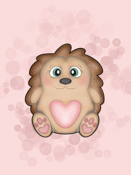 Hedgehog Body Cookie Cutter