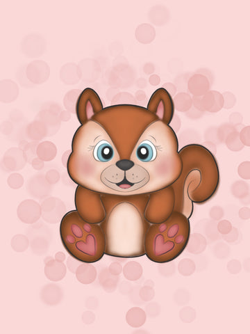 Squirel Body Cookie Cutter