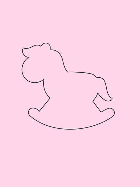 Rocking Horse Cookie Cutter