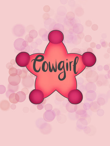 Cowgirl Star Cookie Cutter