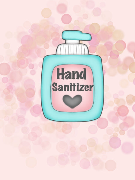 Chubby Hand Sanitize Bottle Cookie Cutter