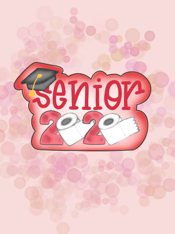 Senior TP Banner Cookie Cutter