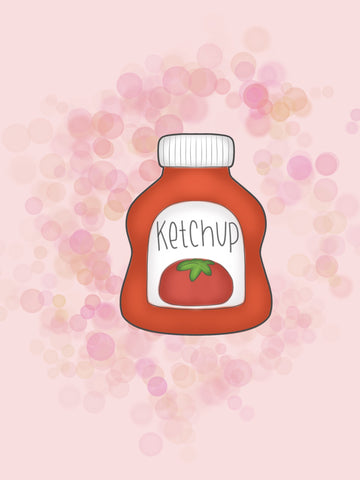Ketchup Bottle 2020 Cookie Cutter