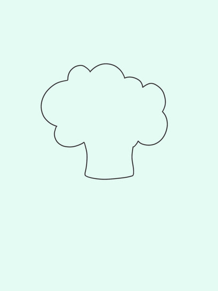Broccoli Cookie Cutter