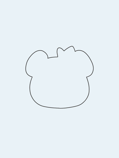 Bear With Crown Cookie Cutter