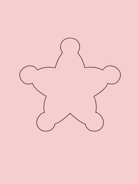 Sheriff Star Cookie Cutter