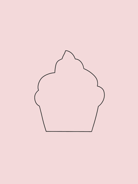 Candle Cupcake Cookie cutter