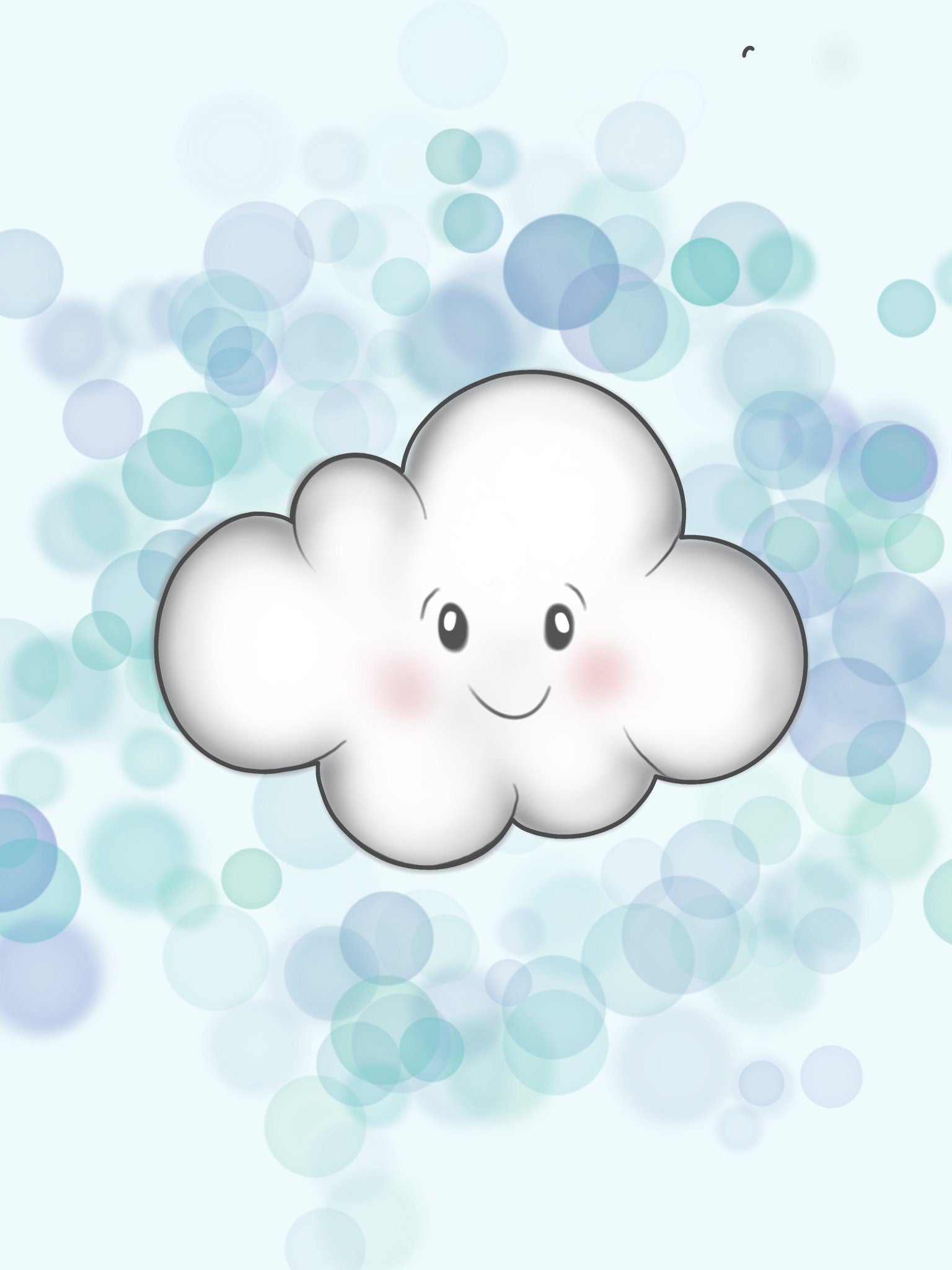 Cloud with Hearts - Cutter
