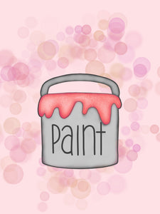 Paint can Cookie cutter