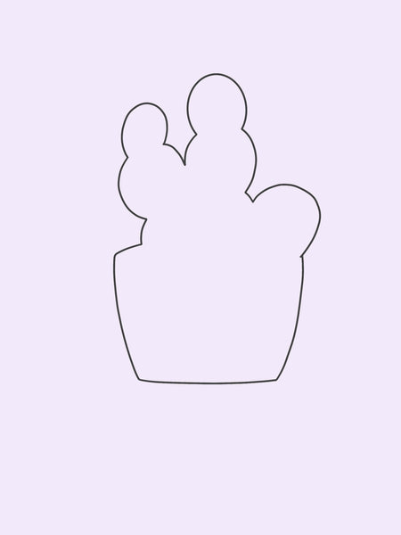 Sherry Cactus Cookie Cutter