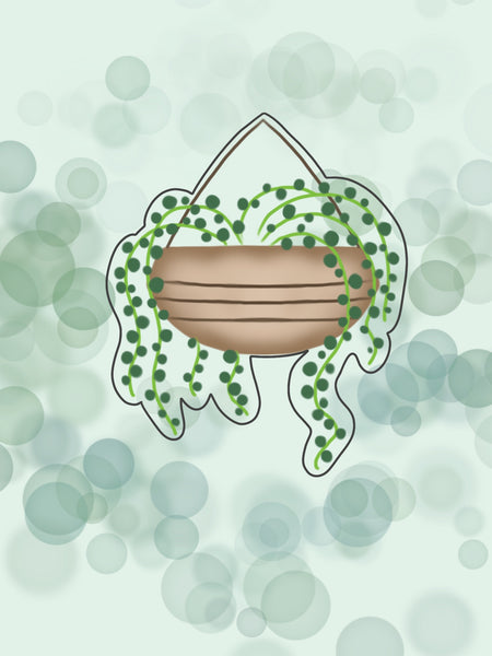 Pearl plant Cookie Cutter