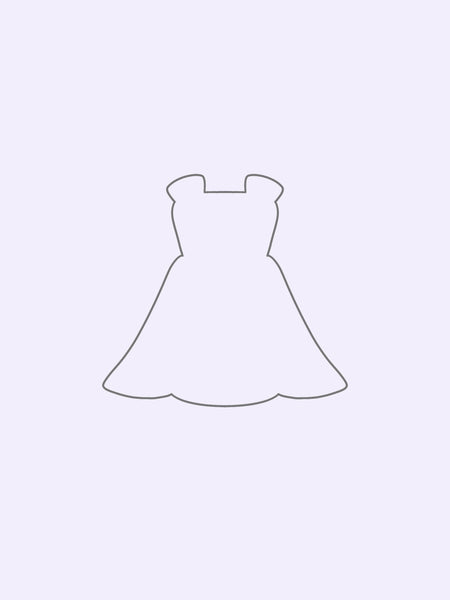 Brittany Gown Cookie Cutter