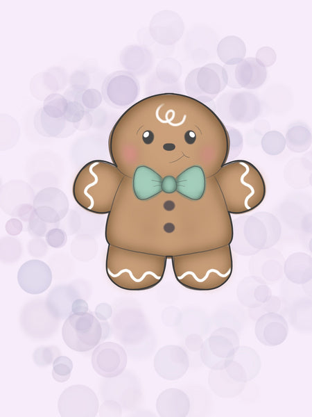 Chubby Gingerbread Man / Christmas