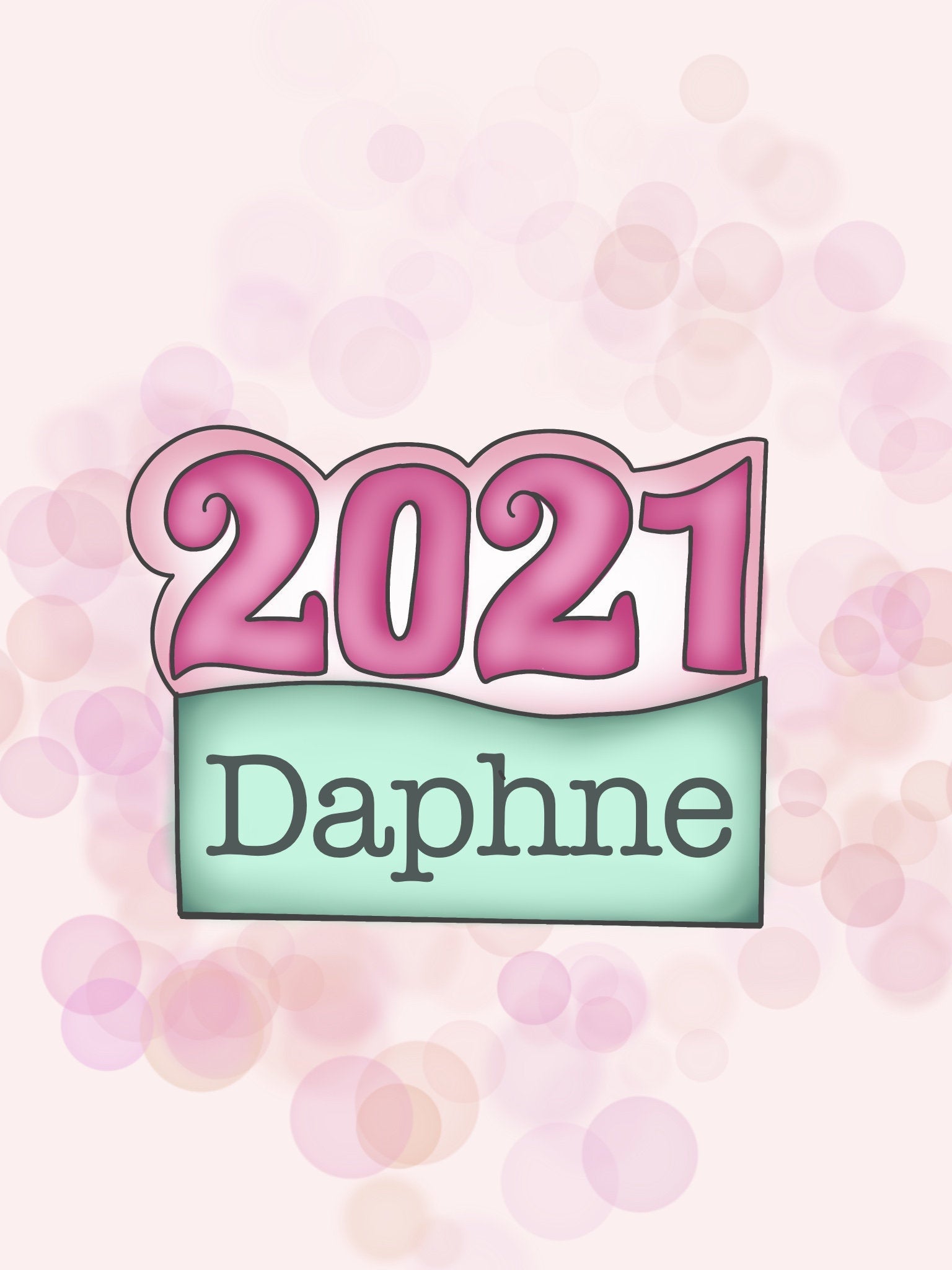 Daphne 2021 Cookie Cutter