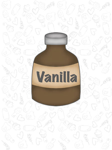 Vanilla Bottle Cookie Cutter