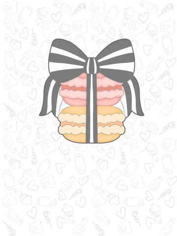 Macaroon With Ribbon