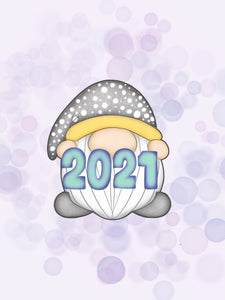 Gnome 2021 Cookie Cutter