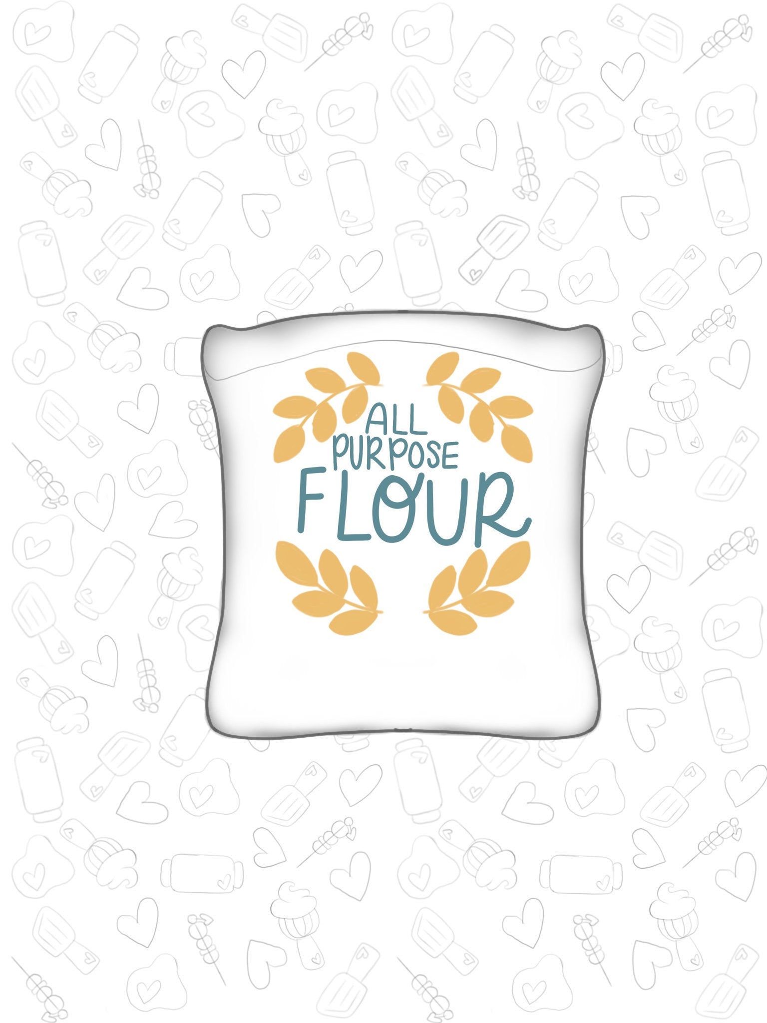 Flour Bag Cookie Cutter