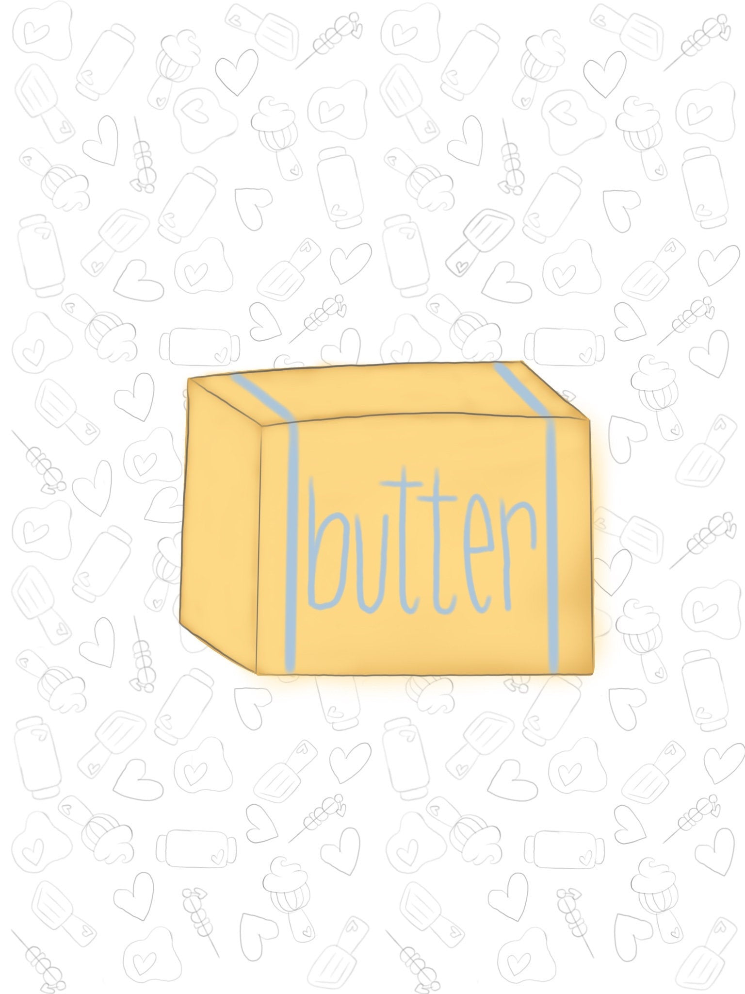 Butter Block Cookie Cutter