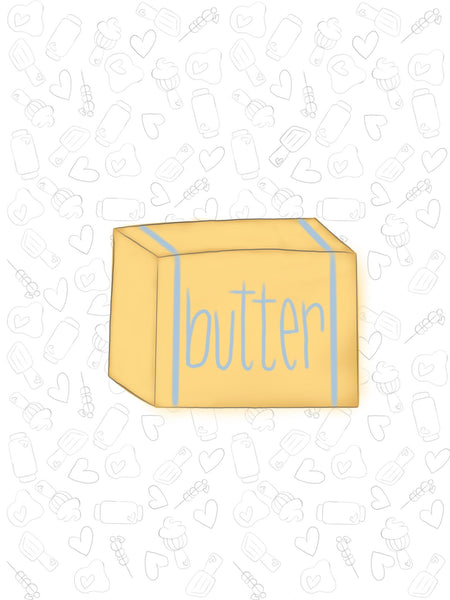 Butter Block Cookie Cutter