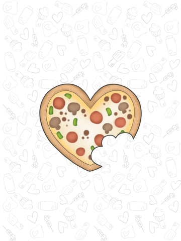 Bitten Heart Pizza