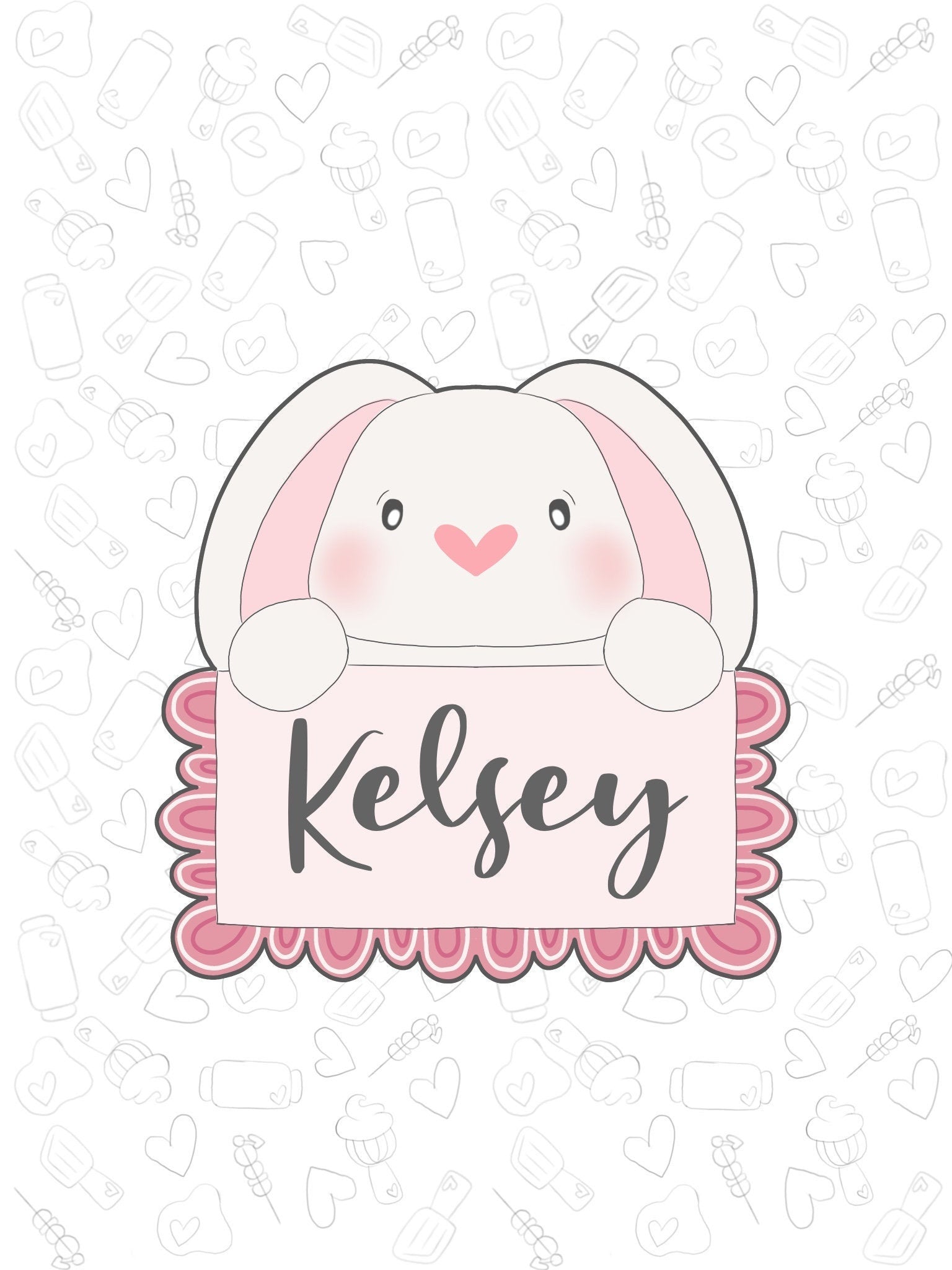 Kelsey Scalloped Plaque