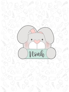 Noah Rabbit Plaque