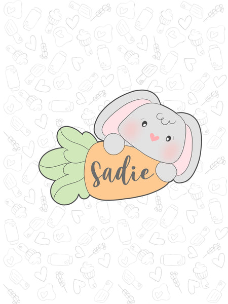 Sadie Bunny Plaque