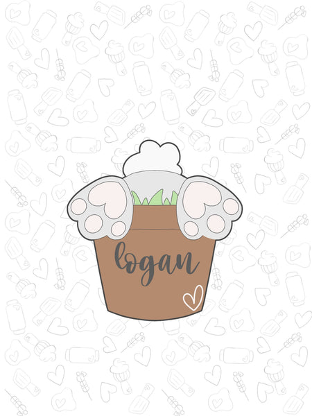 Logan Bunny Pot