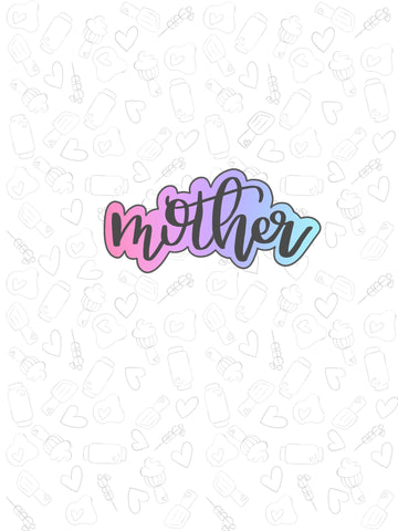 Mother Font Plaque