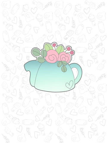 Tea Pot Floral 2021