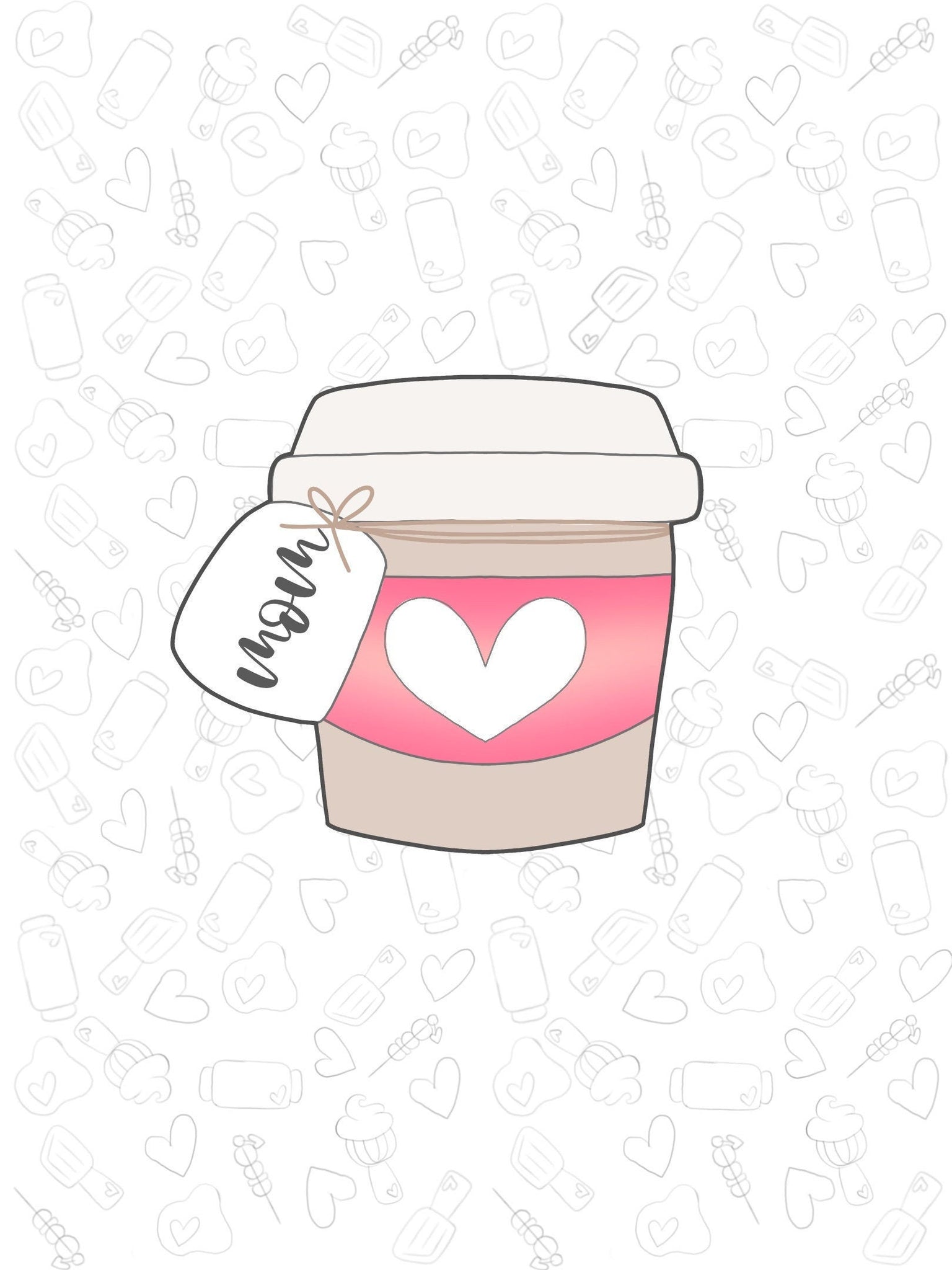 Coffee Cup With tag