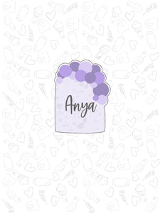 Anya Balloon PLaque