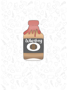 Dipped Whiskey Bottle