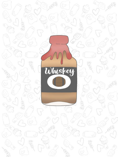 Dipped Whiskey Bottle